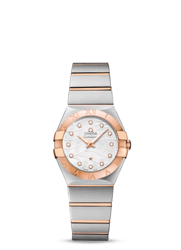 Omega Constellation Quartz 27 Stainless Steel / Red Gold / MOP